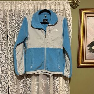 The North Face Denali Blue and Gray Performance Jacket